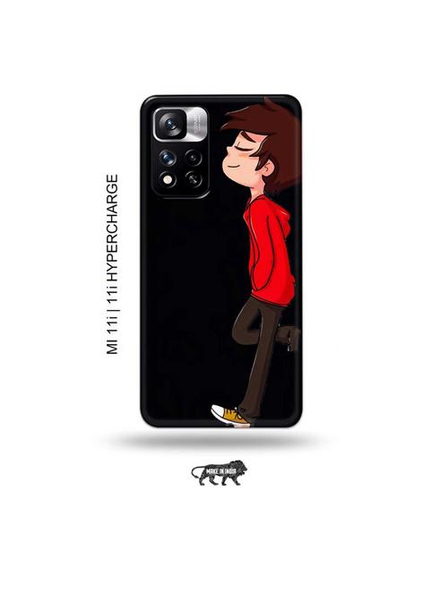alone boy back cover compatible with mi 11i, mi 11i hypercharge - 19007225 - Very Small Image - 1