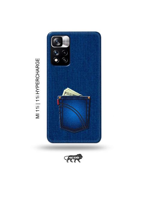 jeans back cover compatible with mi 11i, mi 11i hypercharge - 19007244 - Very Small Image - 1