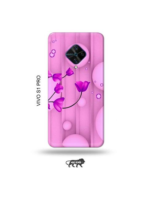 flowers back cover compatible with vivo s1 pro - 19007791 - Very Small Image - 1
