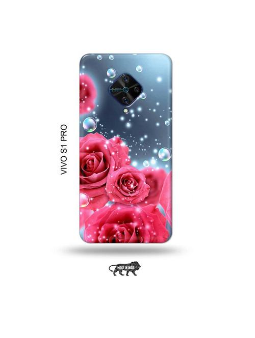 flowers back cover compatible with vivo s1 pro - 19007792 - Very Small Image - 1