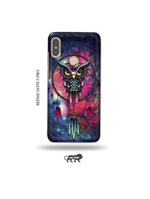 owl dream catcher back cover compatible with redmi note 5 pro - 19008359 - Very Small Image - 1