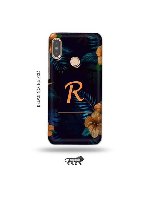floral r back cover compatible with redmi note 5 pro - 19008438 - Very Small Image - 1