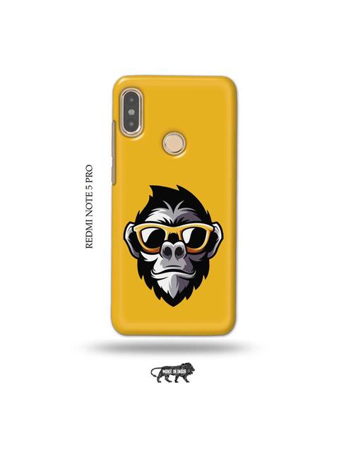 cool monkey back cover compatible with redmi note 5 pro - 19008555 - Very Small Image - 1
