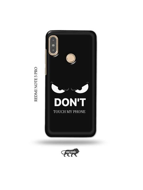 don't touch my phone back cover compatible with redmi note 5 pro - 19008654 - Very Small Image - 1