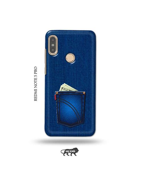 jeans back cover compatible with redmi note 5 pro - 19008753 - Very Small Image - 1