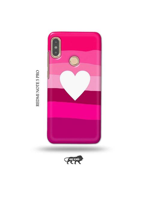 heart back cover compatible with redmi note 5 pro - 19008783 - Very Small Image - 1