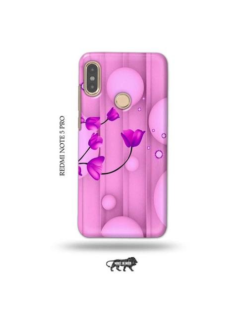 flowers back cover compatible with redmi note 5 pro - 19008797 - Very Small Image - 1