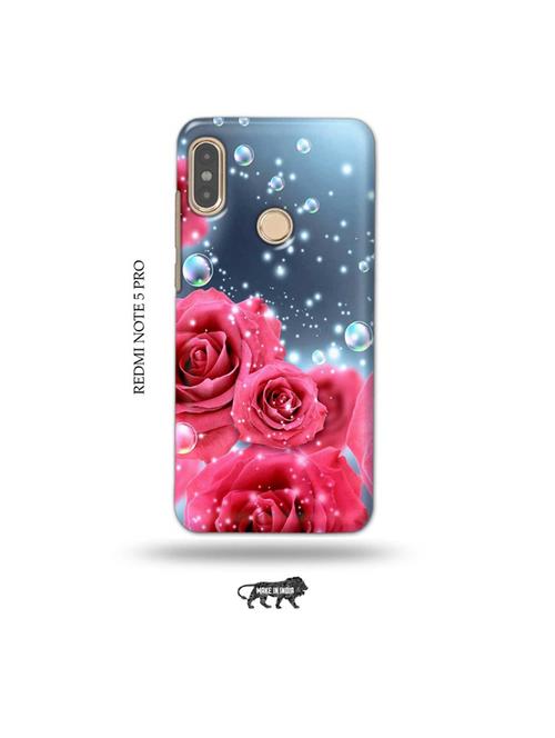 flowers back cover compatible with redmi note 5 pro - 19008798 - Very Small Image - 1