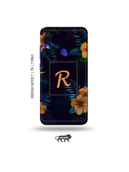 floral r back cover compatible with redmi note 7, redmi note 7s, redmi note 7 pro - 19008912 - Very Small Image - 1