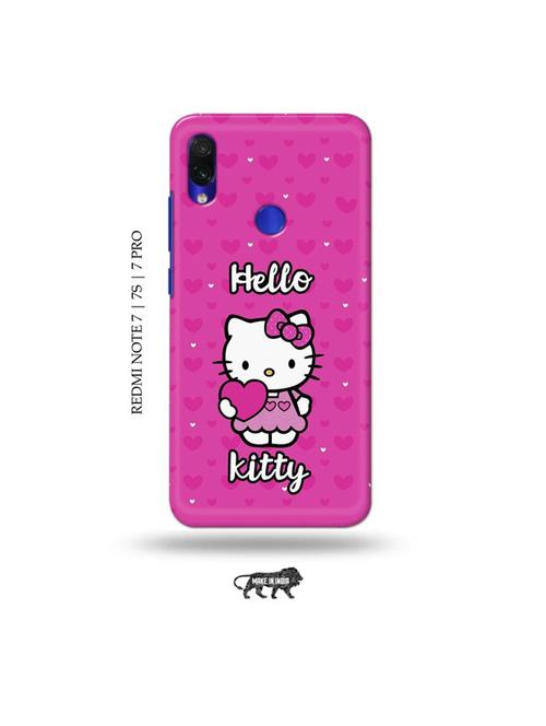 hello kitty back cover compatible with redmi note 7, redmi note 7s, redmi note 7 pro - 19008921 - Very Small Image - 1
