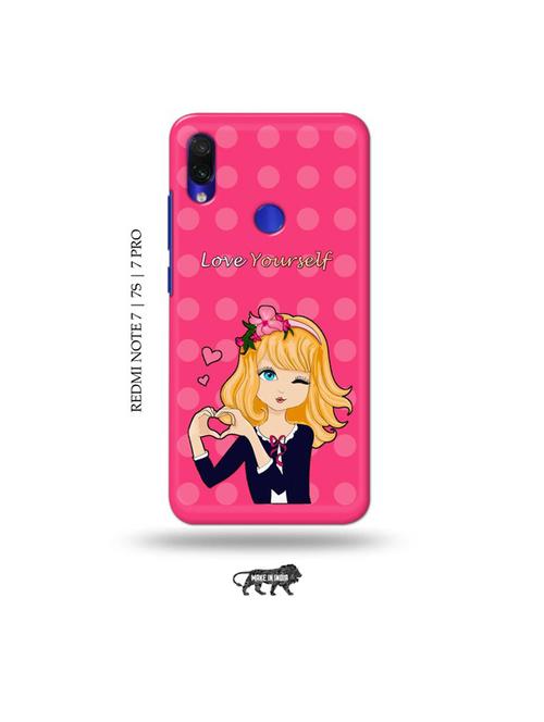 love yourself back cover compatible with redmi note 7, redmi note 7s, redmi note 7 pro - 19008942 - Very Small Image - 1