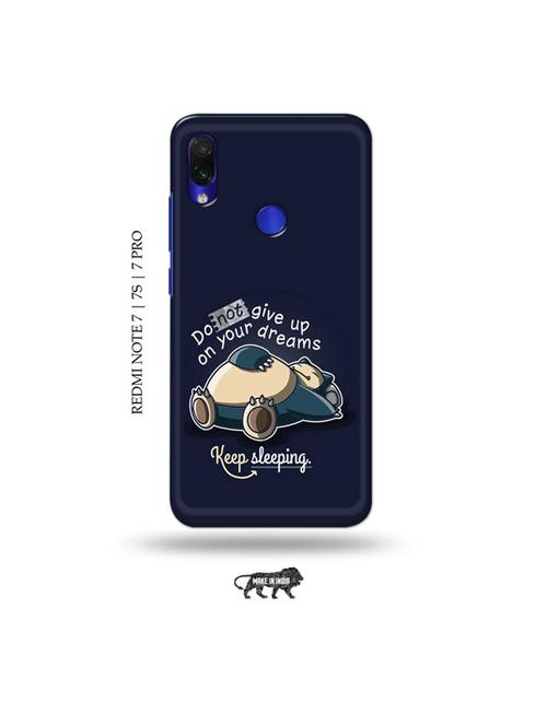 dreams quote back cover compatible with redmi note 7, redmi note 7s, redmi note 7 pro - 19009175 - Very Small Image - 1