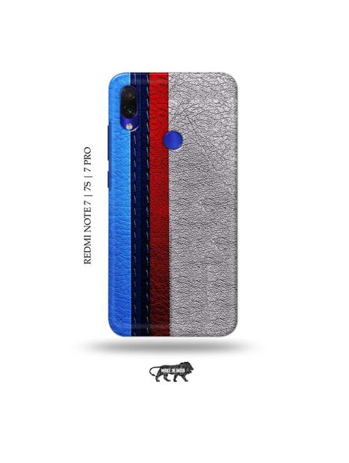 leather strips back cover compatible with redmi note 7, redmi note 7s, redmi note 7 pro - 19009187 - Very Small Image - 1