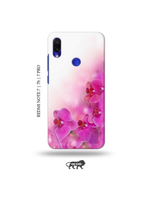 flowers back cover compatible with redmi note 7, redmi note 7s, redmi note 7 pro - 19009241 - Very Small Image - 1