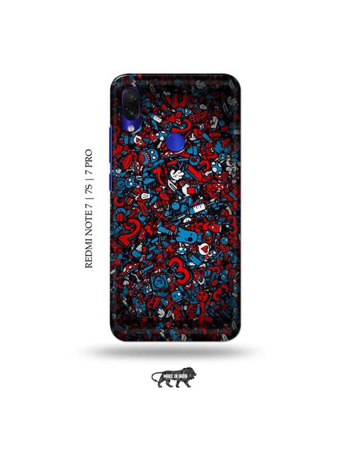 alien dope back cover compatible with redmi note 7, redmi note 7s, redmi note 7 pro - 19009268 - Very Small Image - 1