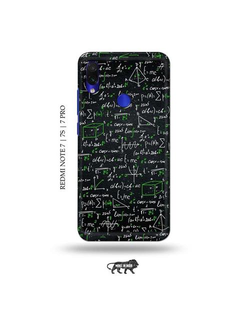 nerdy maths back cover compatible with redmi note 7, redmi note 7s, redmi note 7 pro - 19009273 - Very Small Image - 1