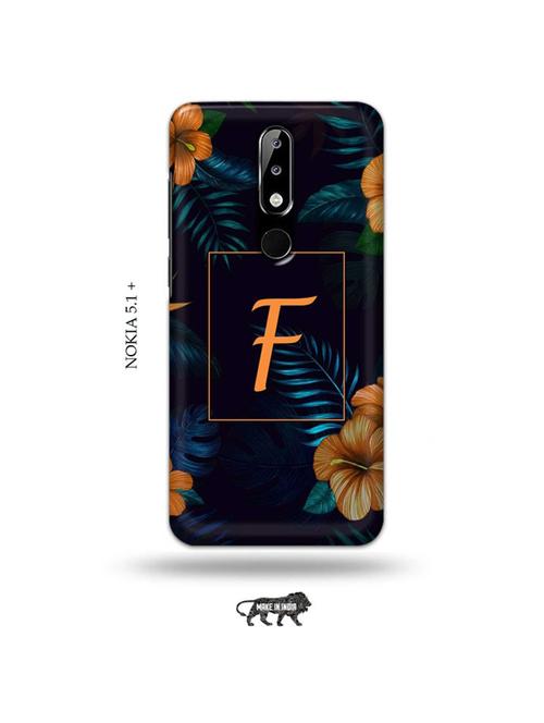 floral f back cover compatible with nokia 5.1 plus - 19009869 - Very Small Image - 1