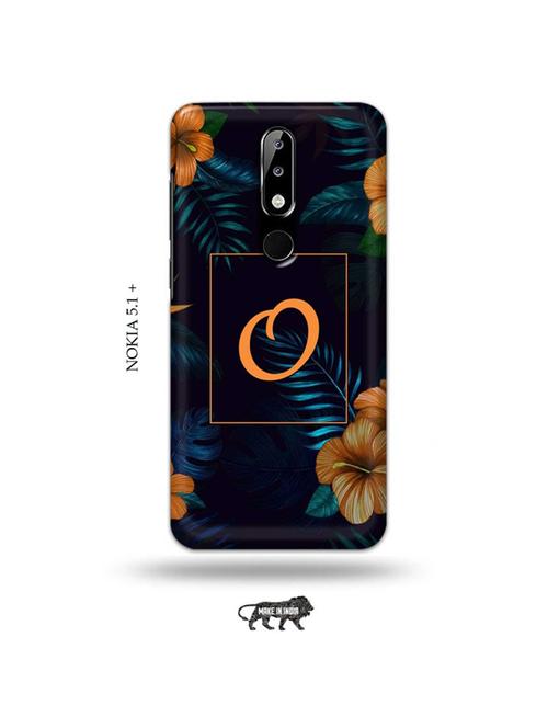 floral o back cover compatible with nokia 5.1 plus - 19009878 - Very Small Image - 1