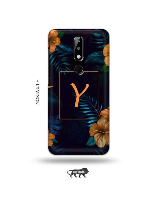 floral y back cover compatible with nokia 5.1 plus - 19009888 - Very Small Image - 1