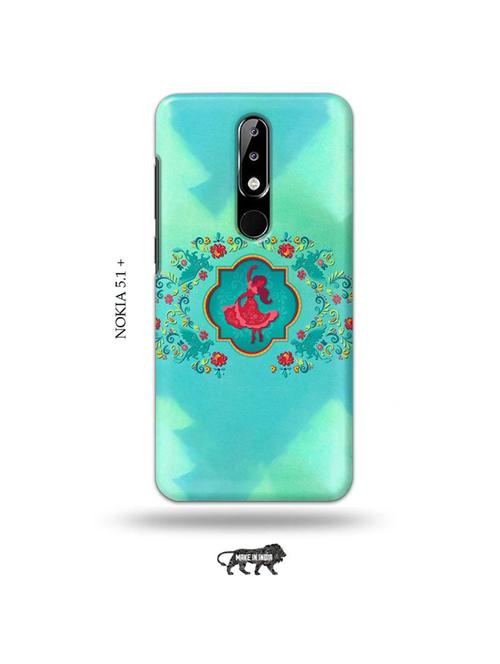 indie girl back cover compatible with nokia 5.1 plus - 19009903 - Very Small Image - 1