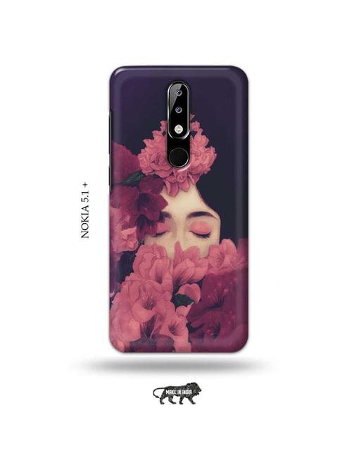 shy girl back cover compatible with nokia 5.1 plus - 19009904 - Very Small Image - 1