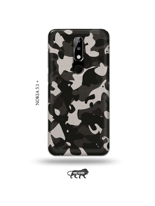 camouflage back cover compatible with nokia 5.1 plus - 19009933 - Very Small Image - 1