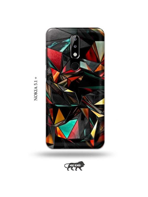 hex glasses back cover compatible with nokia 5.1 plus - 19009937 - Very Small Image - 1