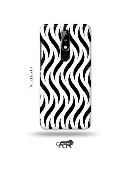 curvy strips back cover compatible with nokia 5.1 plus - 19009956 - Very Small Image - 1