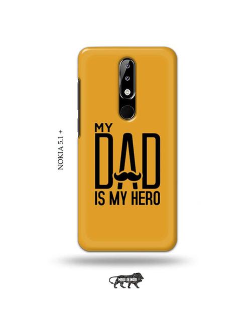 my dad is my hero back cover compatible with nokia 5.1 plus - 19010004 - Very Small Image - 1