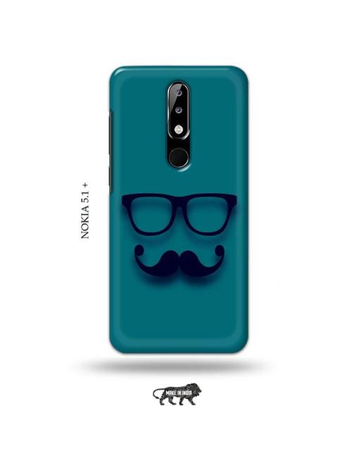 mustache back cover compatible with nokia 5.1 plus - 19010096 - Very Small Image - 1