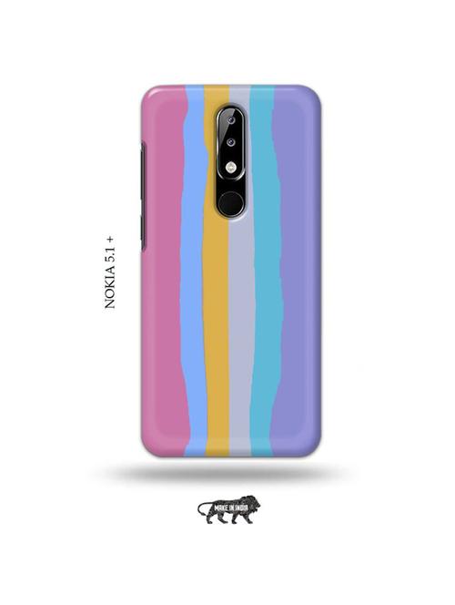 rainbow new back cover compatible with nokia 5.1 plus - 19010124 - Very Small Image - 1