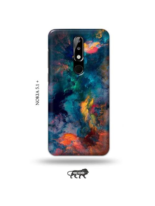 abstract colours back cover compatible with nokia 5.1 plus - 19010173 - Very Small Image - 1