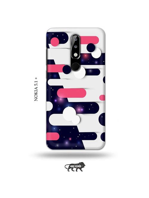 abstract design back cover compatible with nokia 5.1 plus - 19010174 - Very Small Image - 1