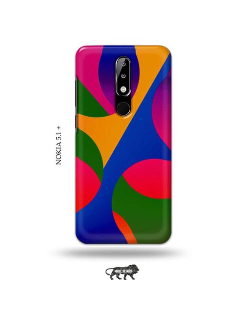 abstract back cover compatible with nokia 5.1 plus - 19010175 - Very Small Image - 1