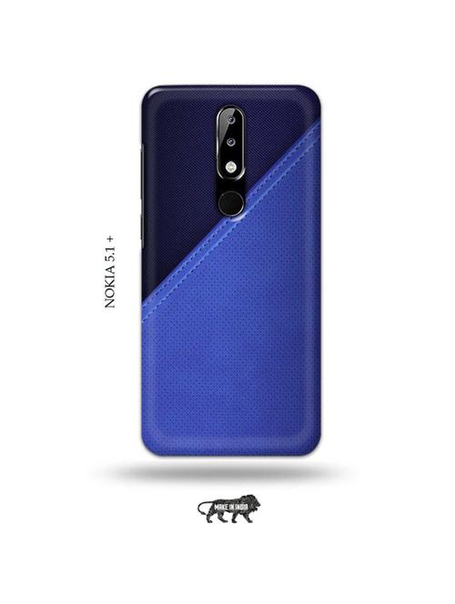 leather back cover compatible with nokia 5.1 plus - 19010190 - Very Small Image - 1