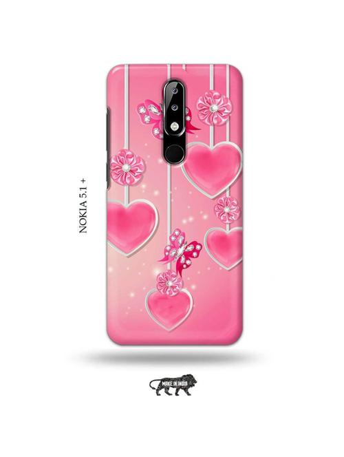 hearts back cover compatible with nokia 5.1 plus - 19010222 - Very Small Image - 1