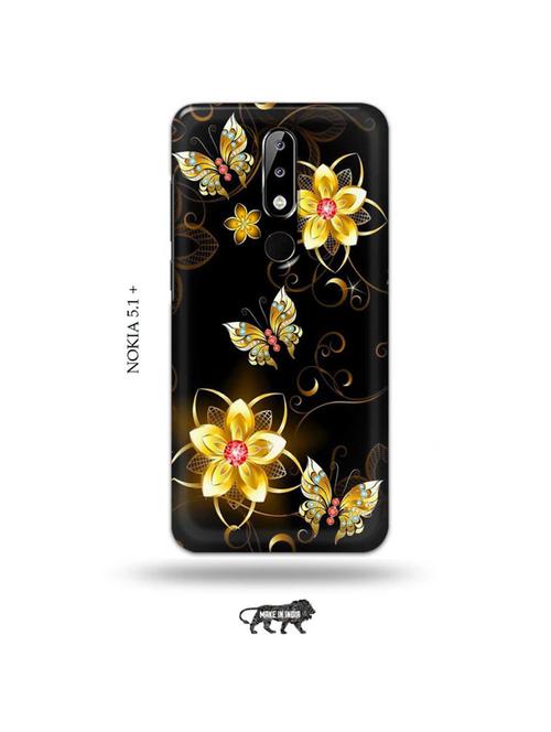flowers back cover compatible with nokia 5.1 plus - 19010230 - Very Small Image - 1