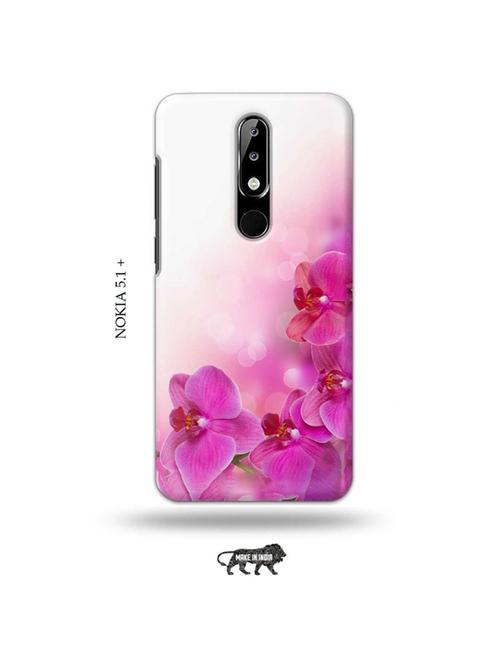 flowers back cover compatible with nokia 5.1 plus - 19010247 - Very Small Image - 1