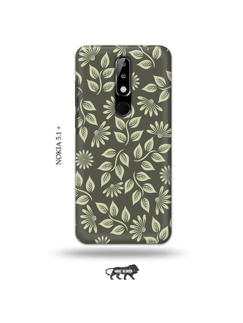 flowers back cover compatible with nokia 5.1 plus - 19010248 - Very Small Image - 1