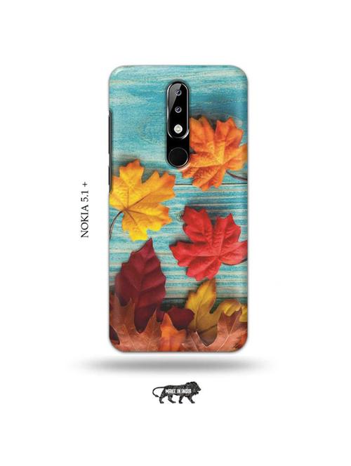 flowers back cover compatible with nokia 5.1 plus - 19010249 - Very Small Image - 1