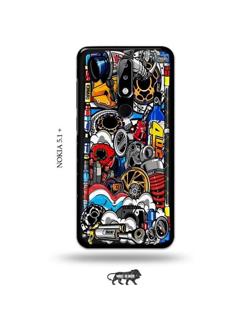 funky back cover compatible with nokia 5.1 plus - 19010278 - Very Small Image - 1