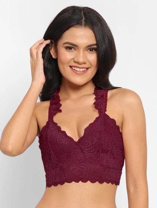 purple lace bralettes - 19010440 - Very Small Image - 1