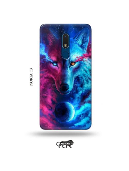 universal fox back cover compatible with nokia c3 - 19010731 - Very Small Image - 1