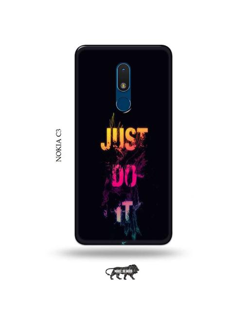 just do it back cover compatible with nokia c3 - 19010757 - Very Small Image - 1