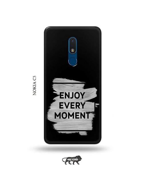 enjoy every moment back cover compatible with nokia c3 - 19010758 - Very Small Image - 1