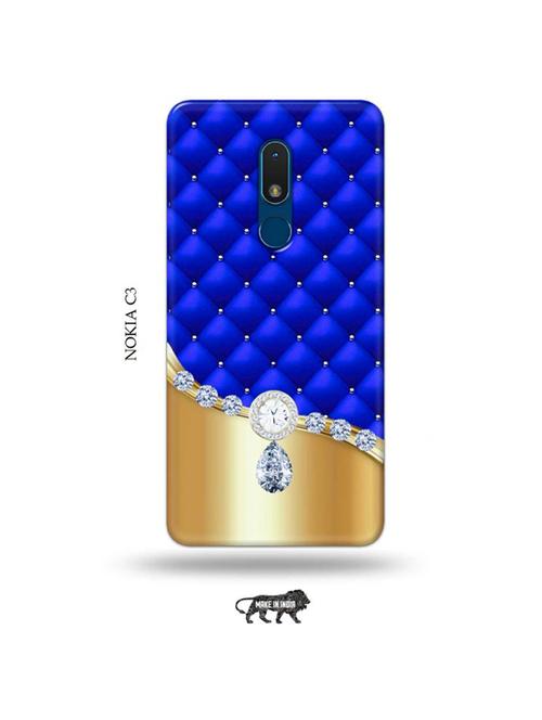 diamond back cover compatible with nokia c3 - 19010784 - Very Small Image - 1