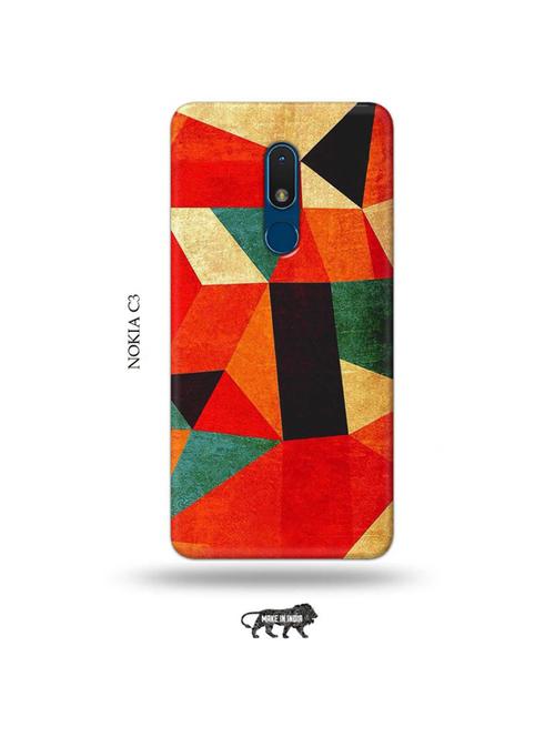 aztec back cover compatible with nokia c3 - 19010801 - Very Small Image - 1
