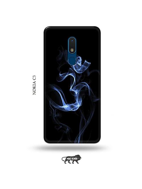 tweakymod designer printed hard case | om back cover compatible with nokia c3 - 19010809 - Very Small Image - 1