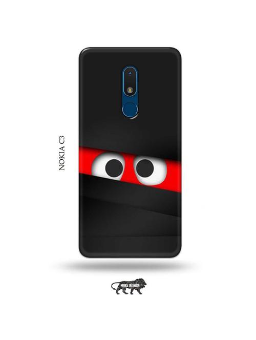 hiden emoji back cover compatible with nokia c3 - 19010882 - Very Small Image - 1