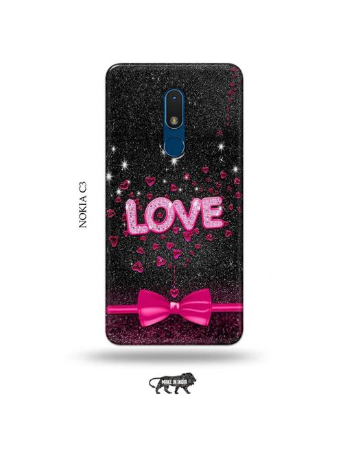 love back cover compatible with nokia c3 - 19010950 - Very Small Image - 1